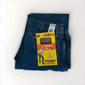 Wrangler Jeans Mens Cowboy Cut 13MWZ Pro Rodeo Original Fit 38 X 40 NEW